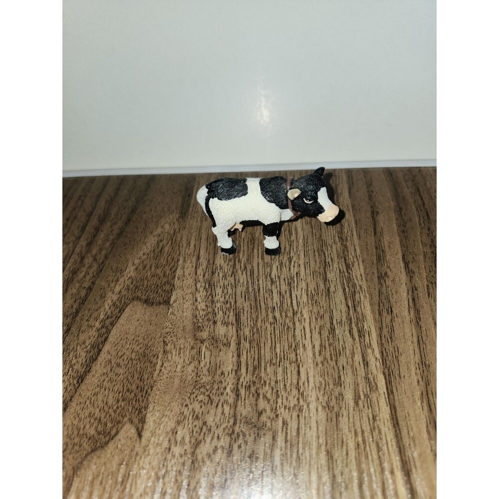 Miniature Milk Cow Figurine